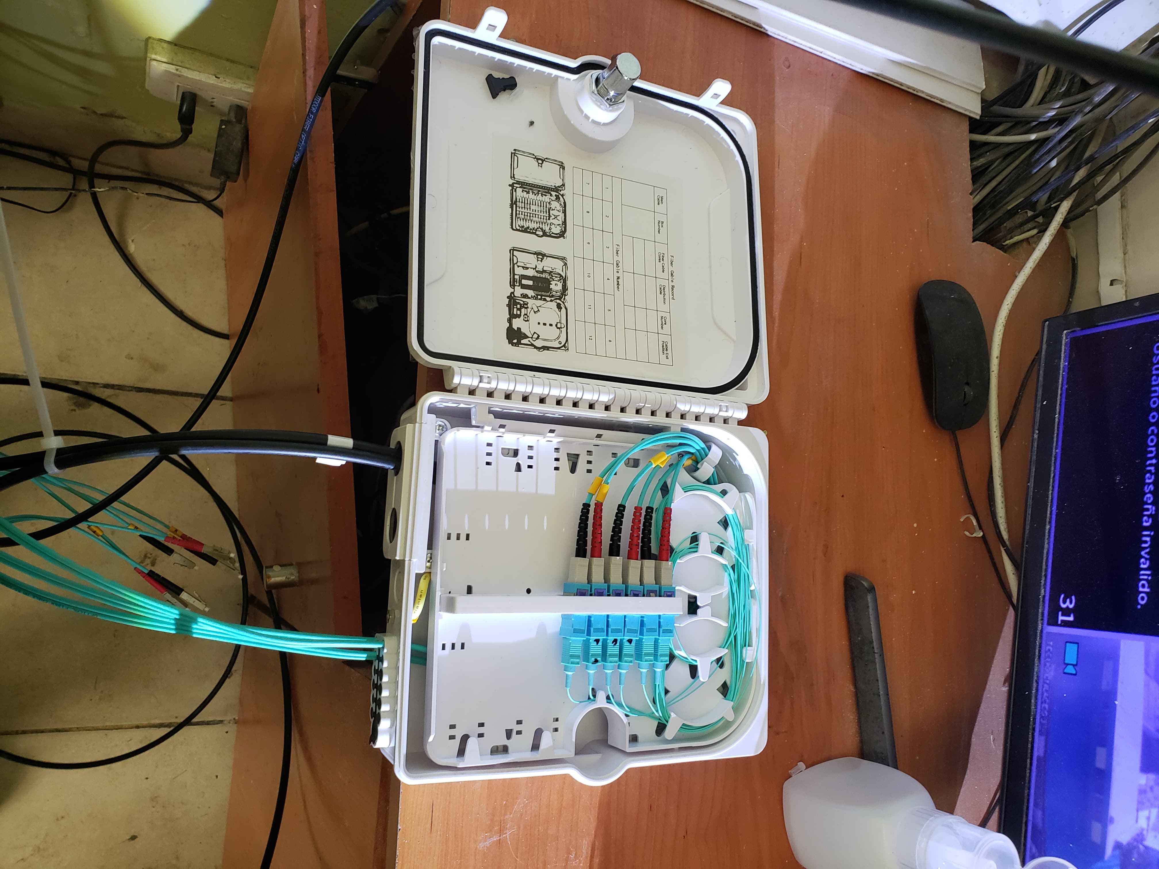 Configuración del sistema central de monitoreo CCTV