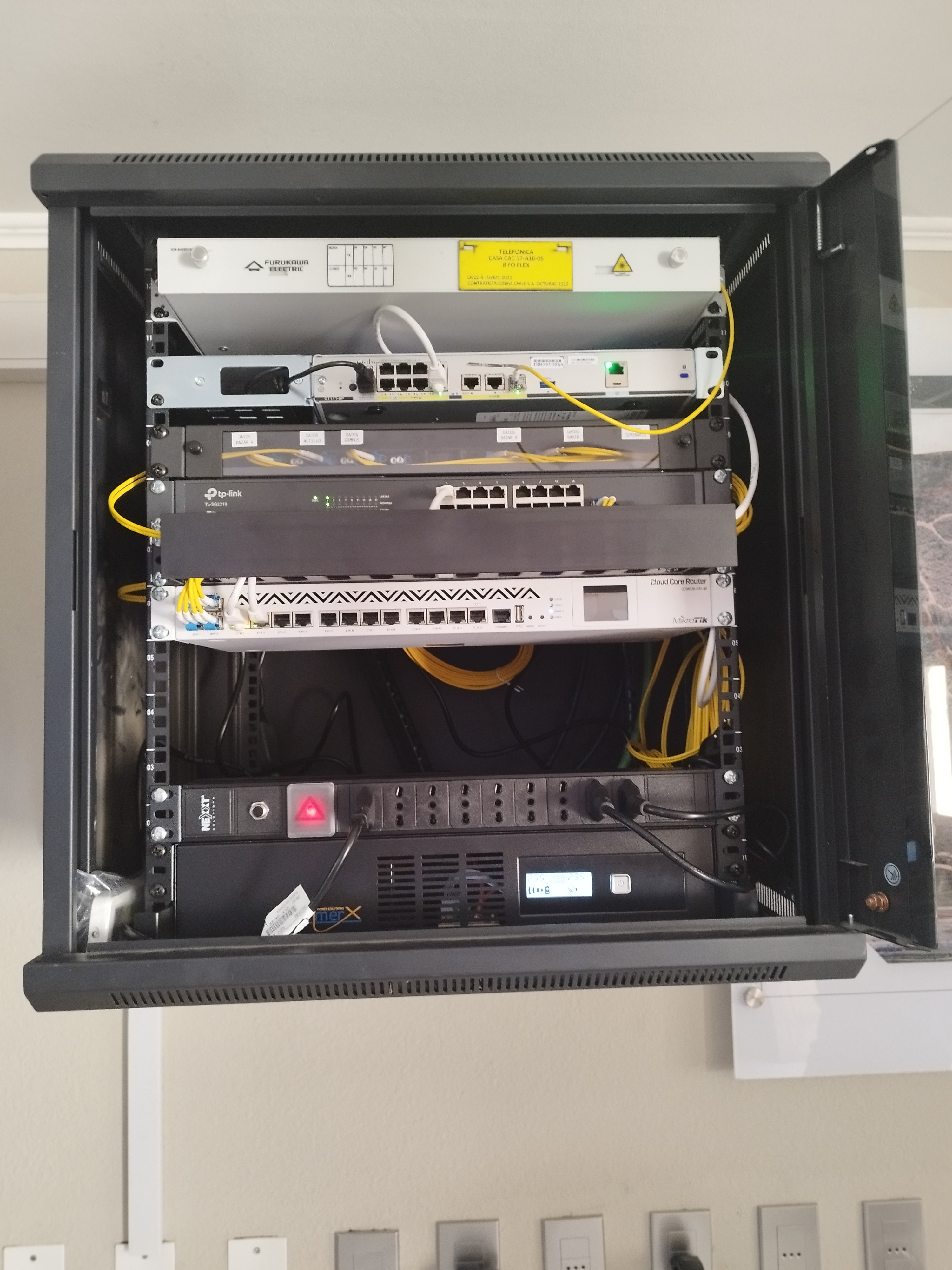 Rack de Comunicaciones Certificado